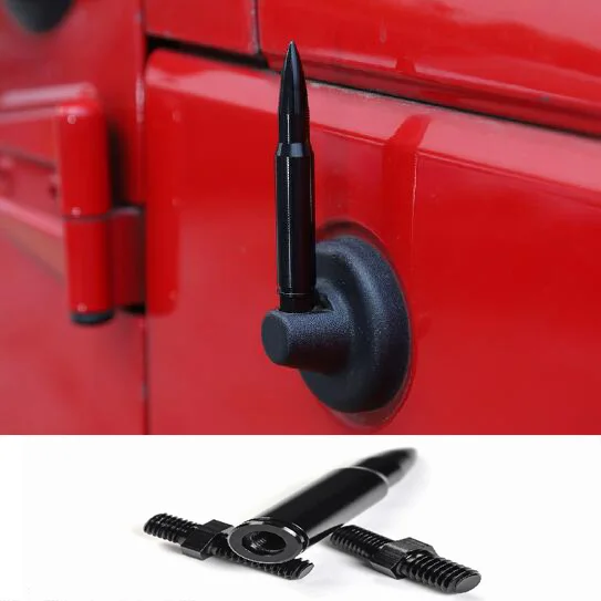 Антенна в форме пули 80 мм для Jeep Wrangler 2008|Хромирование| |