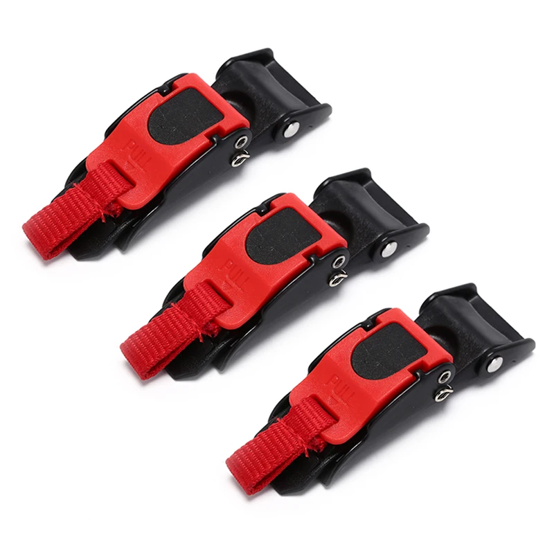 3x пластиковый мотоциклетный шлем с зажимом для скорости ремень подбородка