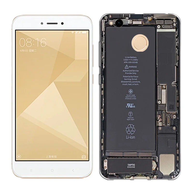 12 Для Xiaomi Redmi 4X Чехол, мягкий силиконовый чехол из ТПУ, для Xiaomi Redmi 4X5,0 дюймов, Ультратонкий чехол с пейзажем xaomi 4x4 x - Цвет: 12