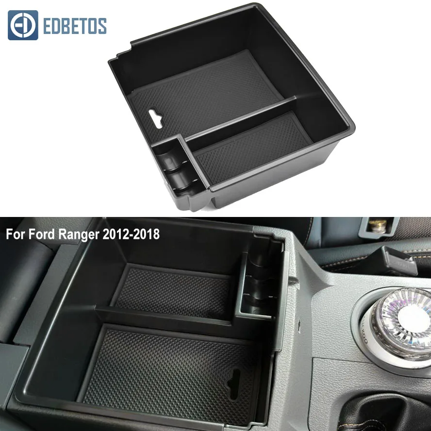 Ranger подлокотник коробка автомобильный Органайзер аксессуары для Ford Ranger 2011 2012 2013 на Wildtrak