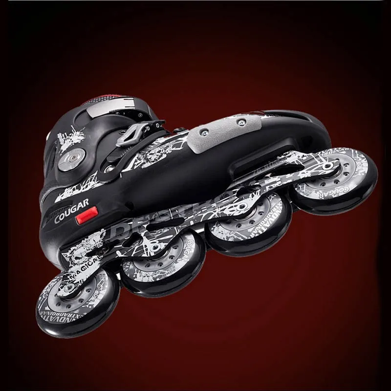 Japy Skate Cougar MZS507 Инлайн ролики для слалома роликовые коньки обувь скольжение слалом обувь для катания на коньках Patines Adulto