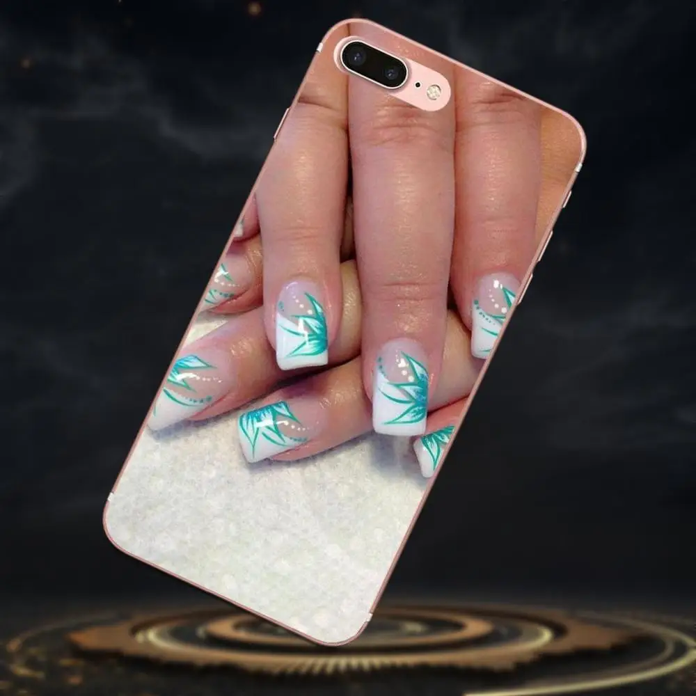 Для Apple iPhone X XS Max XR 4 4S 5 5C 5S SE 6 6S 7 8 Plus Мягкий чехол с художественным принтом цветной
