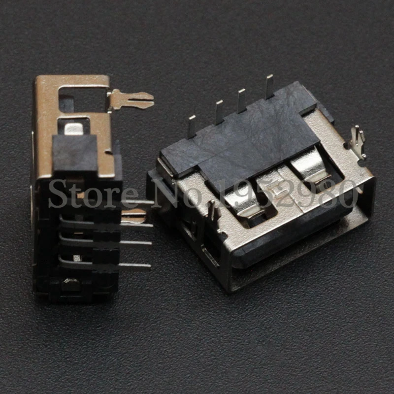 10 шт. разъёмы USB 2 0 фута мм|4 pin female connector|4 femalepin connector |