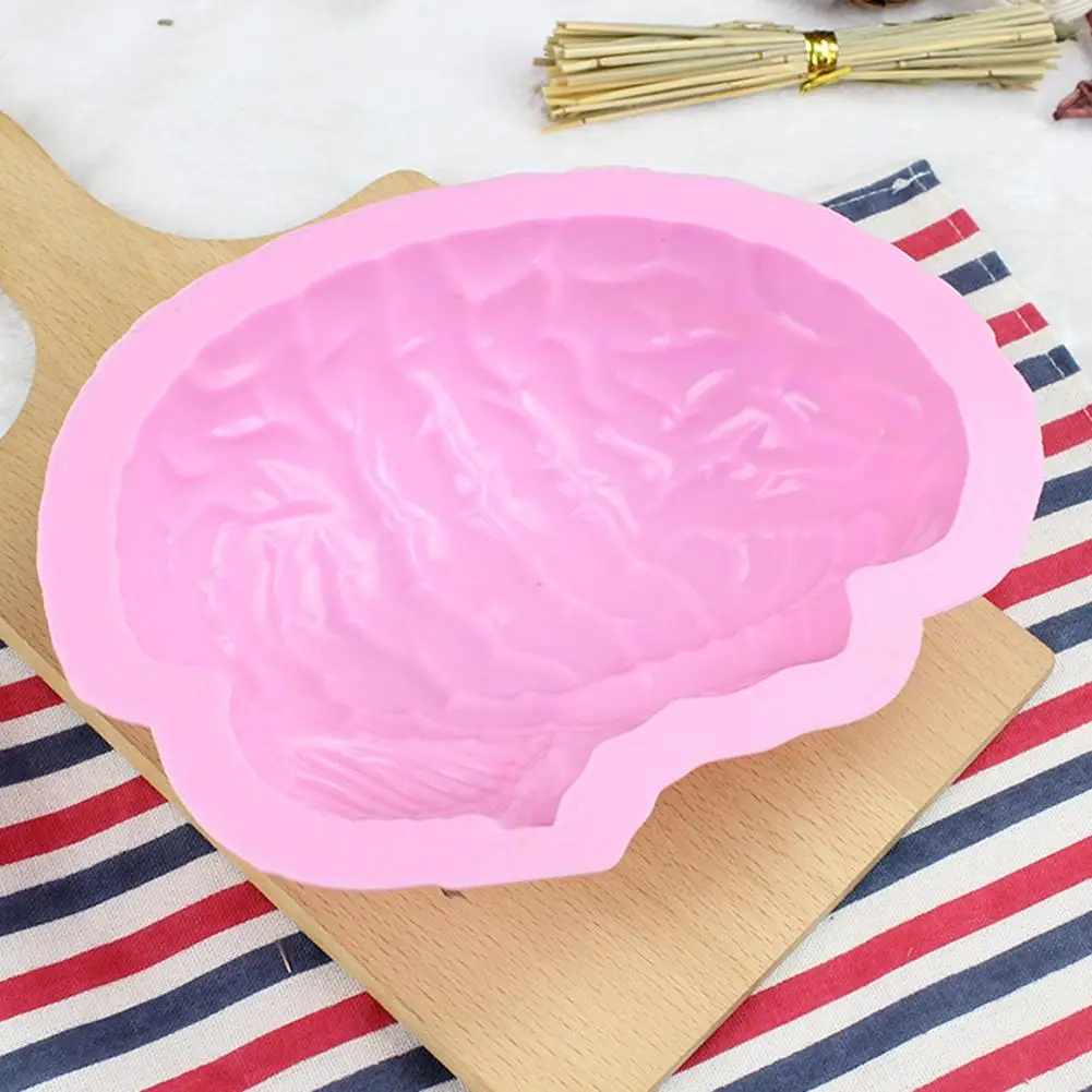 Инновационная новая силиконовая форма сделай сам в форме мозга для торта печенья