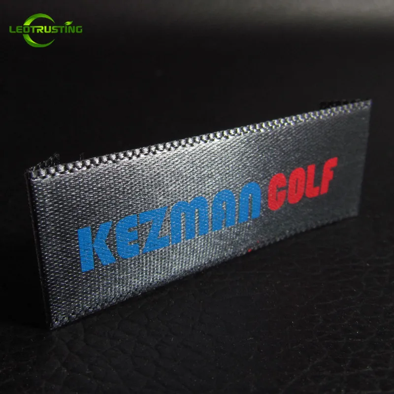 1000 шт заказной одежды атласная одежда этикетки ярлыки напечатанные на заказ