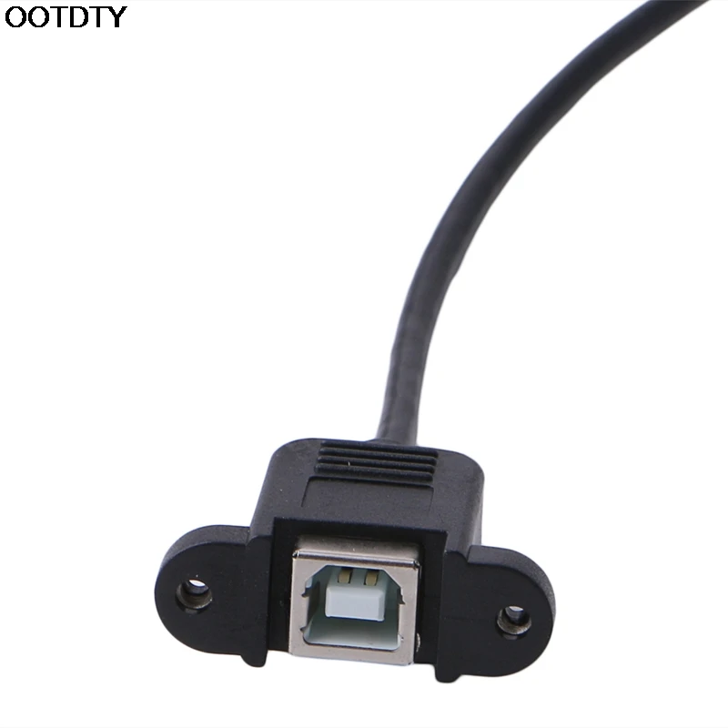 Фото 50 см панель принтера крепление USB 2 0 B гнездо для Micro 5 Pin Мужской кабель # L060 Новинка 50 см панель принтера крепление USB 2 0 B гнездо для Micro 5 Pin Мужской кабель # L060 Новинка