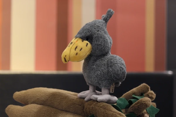 Милая Реалистичная Набивная игрушка Shoebill 18 см настоящая как КИТ голова аист