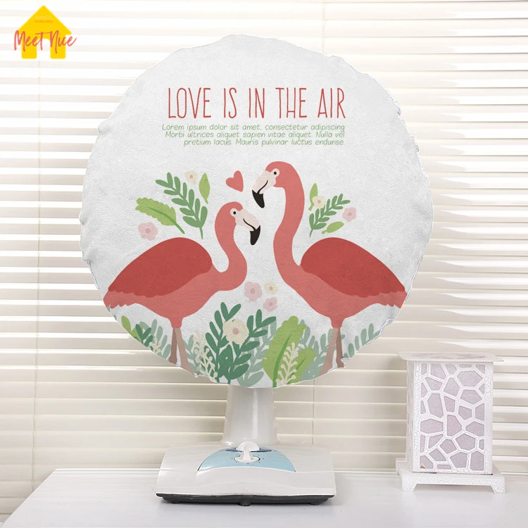 Meet Nice Electric Fan пыленепроницаемый защитный чехол для хранения сумки с мультяшным
