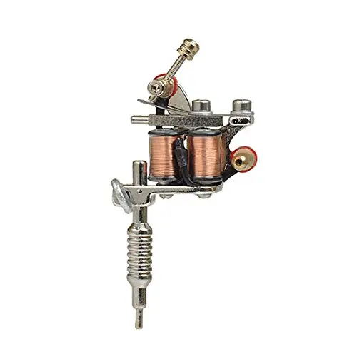 Горячая продажа модный Серебряный Мини пистолет тату машина кулон игрушка с