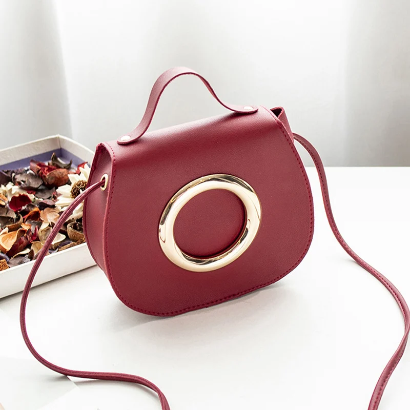 1 шт. женская сумка через плечо из искусственной кожи модная прочная для свиданий