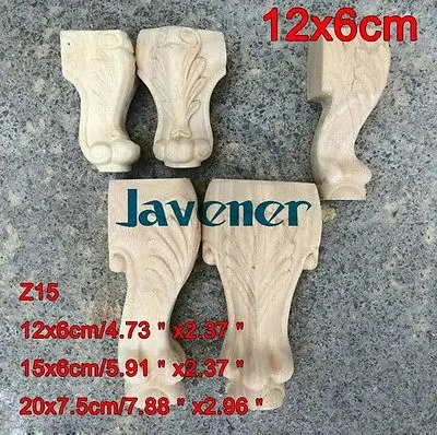 

Z15 -12x6cm antique style Wood Carved Onlay Applique Carpenter Decal Wood Working Carpenter Leg