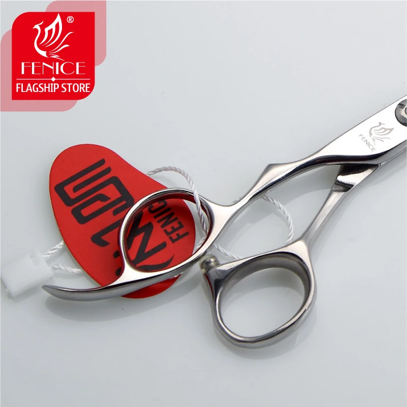 Профессиональные японские ножницы Fenice 440c для левой и филировочной стрижки 6 0