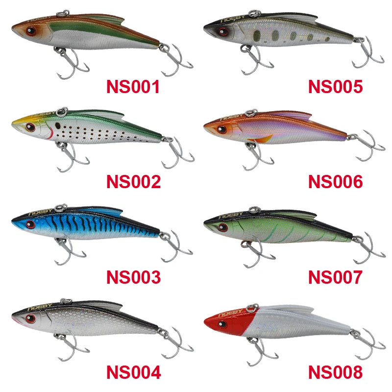 

NOEBY Hard Fishing Lure 90mm 33g VIB Bait Sinking 0.6-2.0m Isca Artificial Fishing Wobbler Carp Fishing Lures Leurre Peche Bait