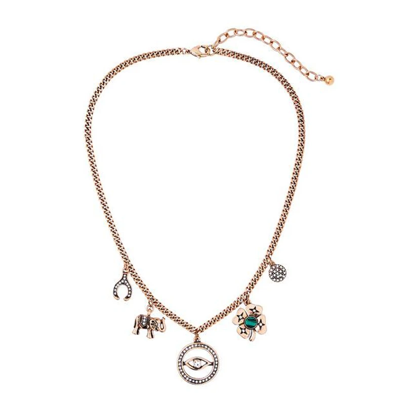 Blue Bird Tears jewelry Retro Devil Eyes short necklace necklace&amp pendant women | Украшения и аксессуары