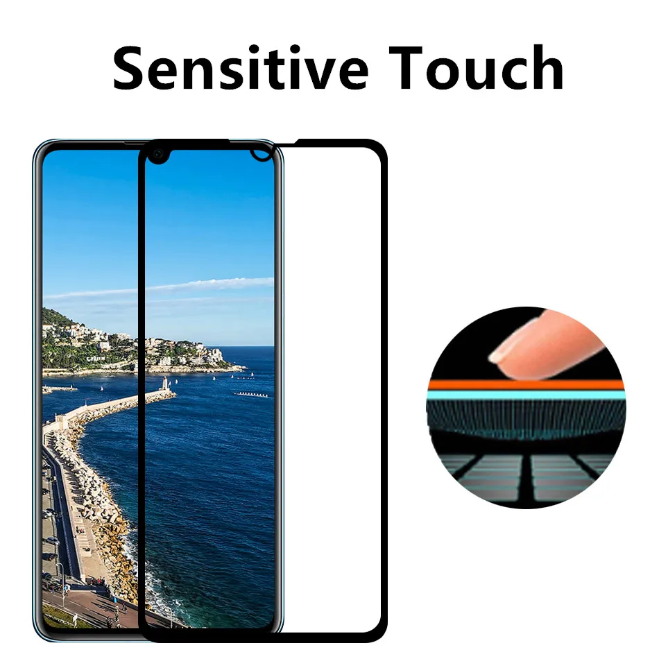 Защитное стекло для huawei p 30 lite huavei p30 p30lite легкое закаленное lited протектор экрана