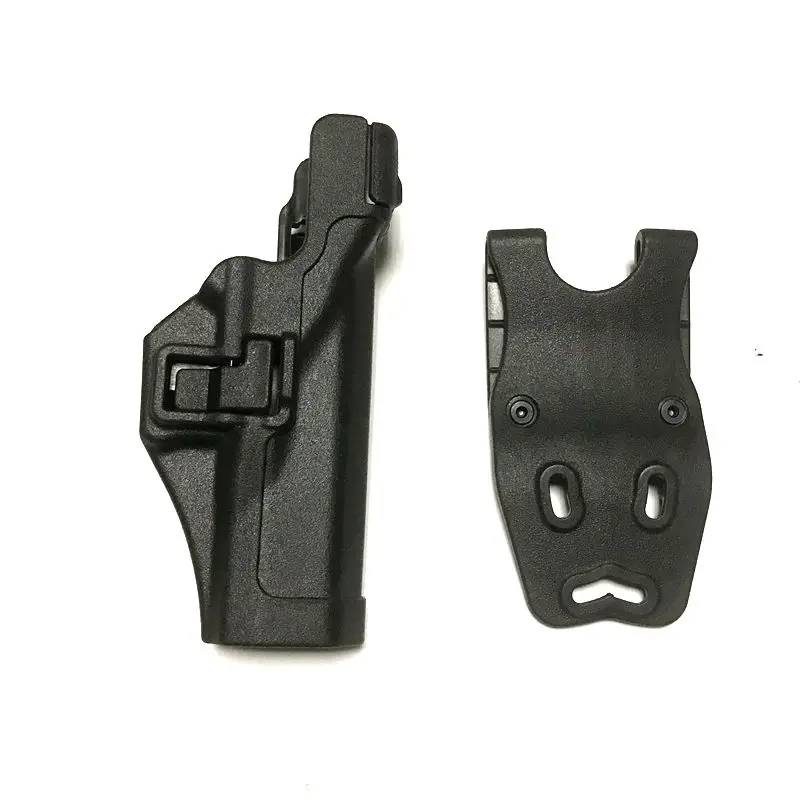 Черный цвет LV3 Glock кобура тактический военный для охоты ручной пистолет кобура подходит для Glock 17 19 22 23 31 32 принадлежности для пистолета Глок - Цвет: Черный цвет