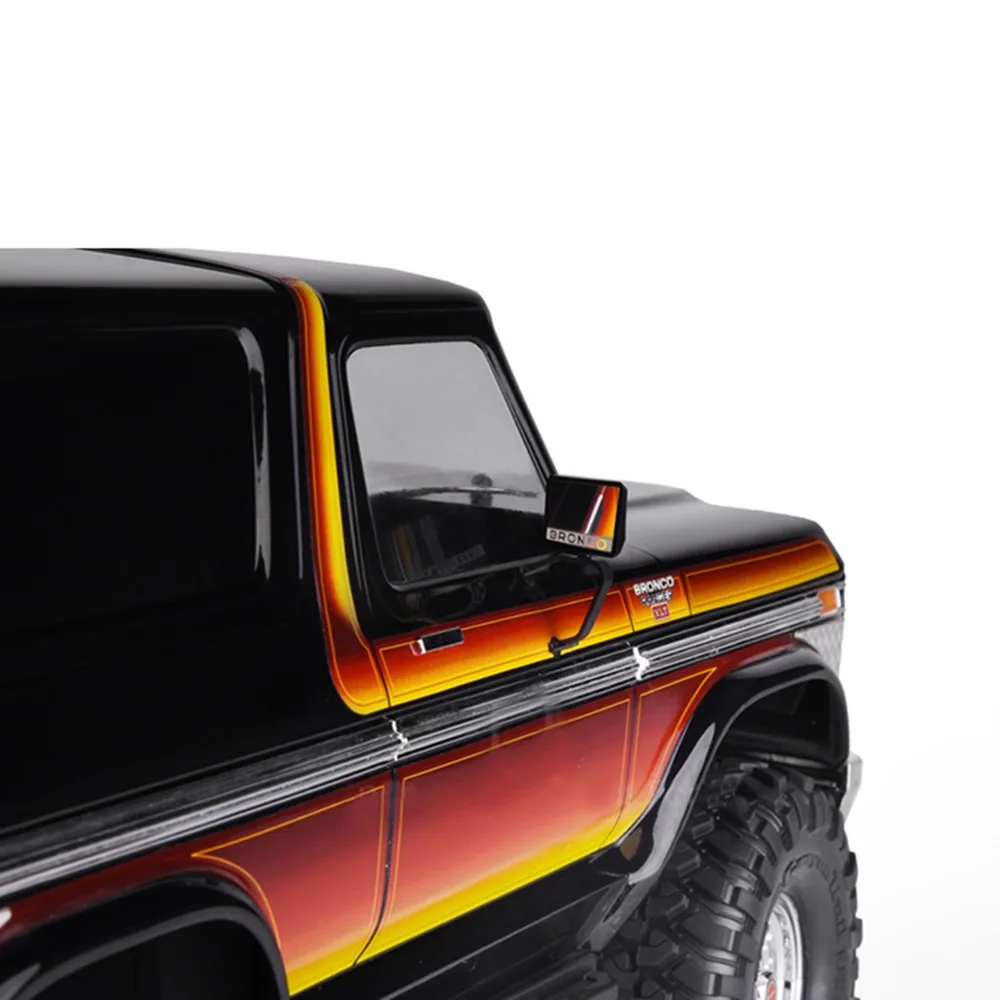 1 пара зеркал заднего вида из нержавеющей стали для 1/10 Traxxas TRX4 Ford BRONCO RC гусеничные
