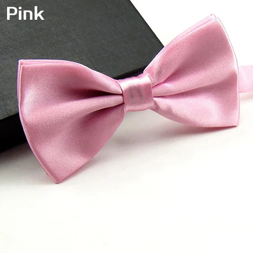Men Classic Solid Color Bowtie Necktie Tuxedo Wedding Party Adjustable Bow Tie | Аксессуары для одежды