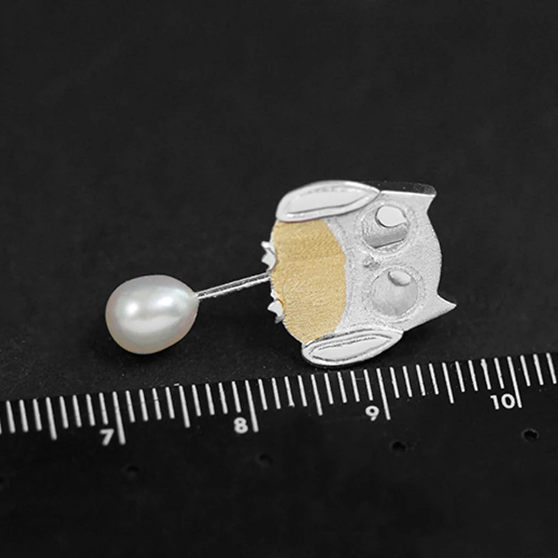 Lotus Fun реальные 925 серебро творческий ручной Ювелирные украшения лес Охота тема