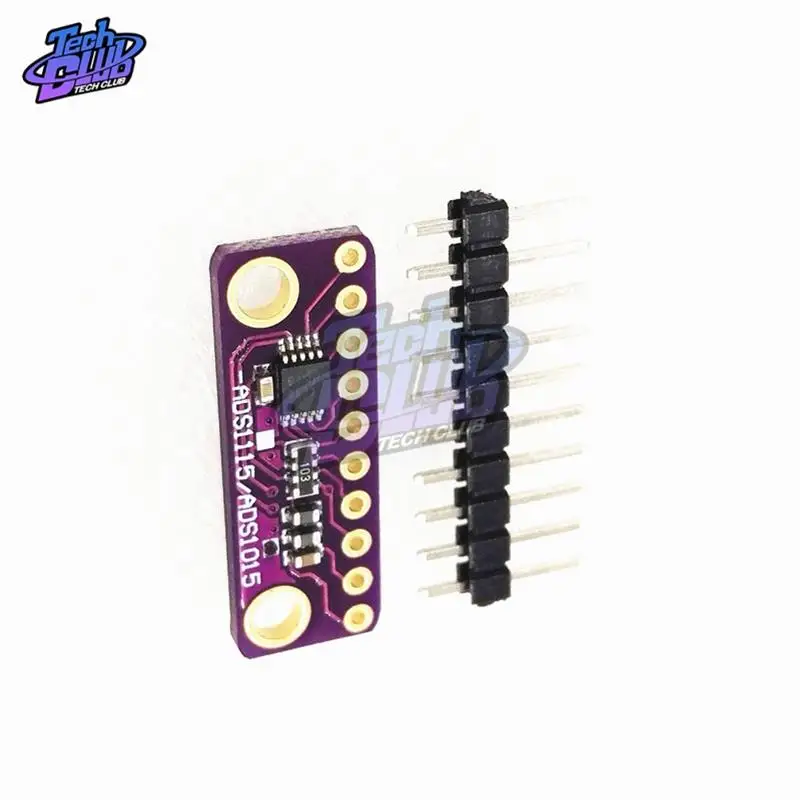 I2C ADS1115 ADS1015 16 бит АЦП 4 канала модуль усилителя с программируемый усилитель 2 0 V до 5