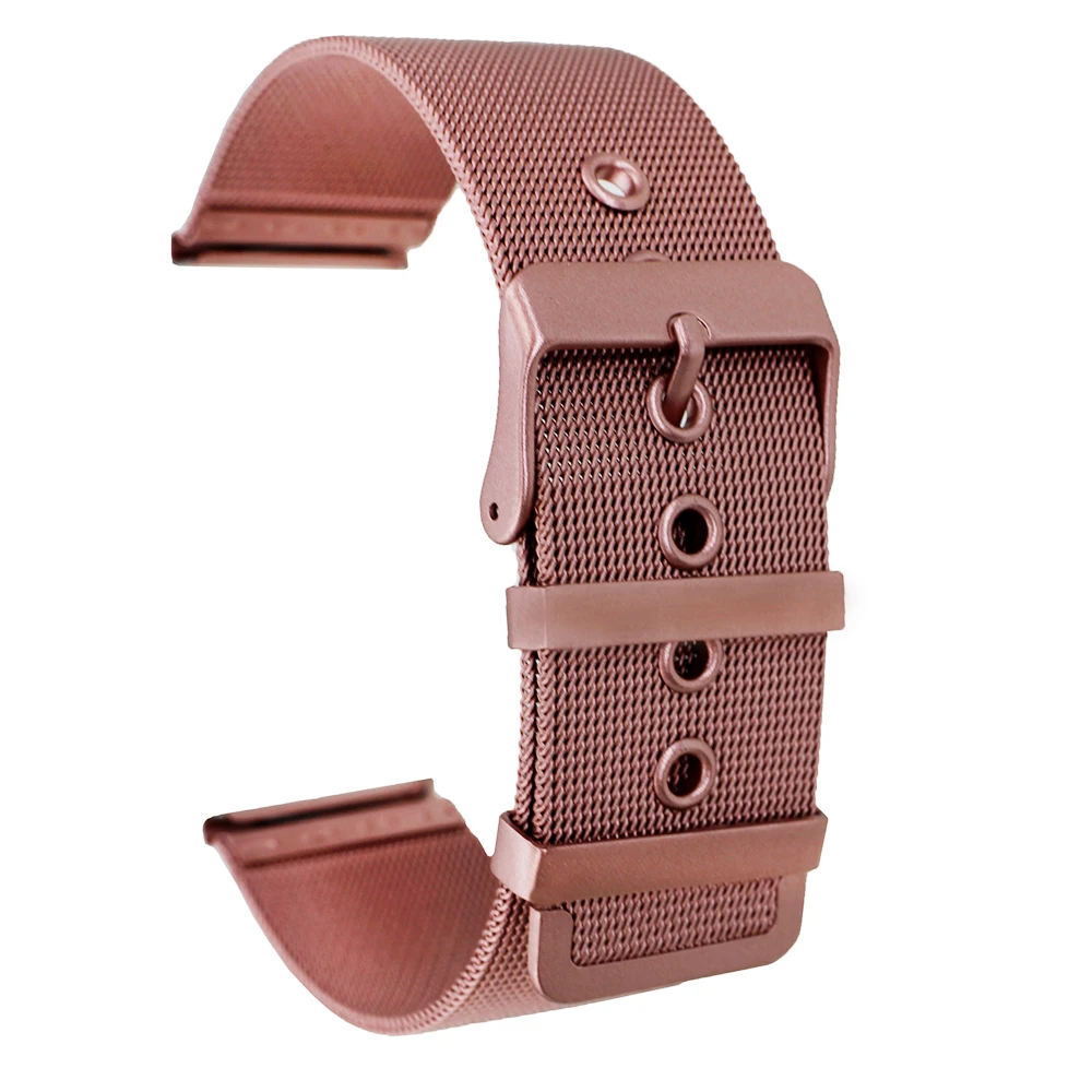 Ремешок Миланская петля из нержавеющей стали для наручных часов 20 мм 22 | Наручные