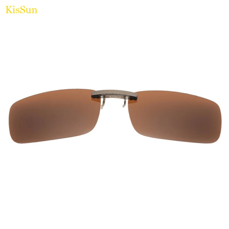 KisSun Новые поляризованные зеркальные очки с клипсой UV400 % женские солнцезащитные