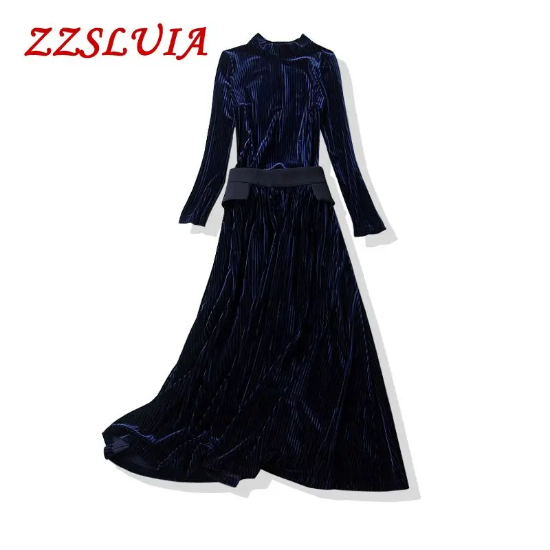 S-XL 2018 новый элегантный сплошной цвет Длинные рукава бархатные рубашки топы