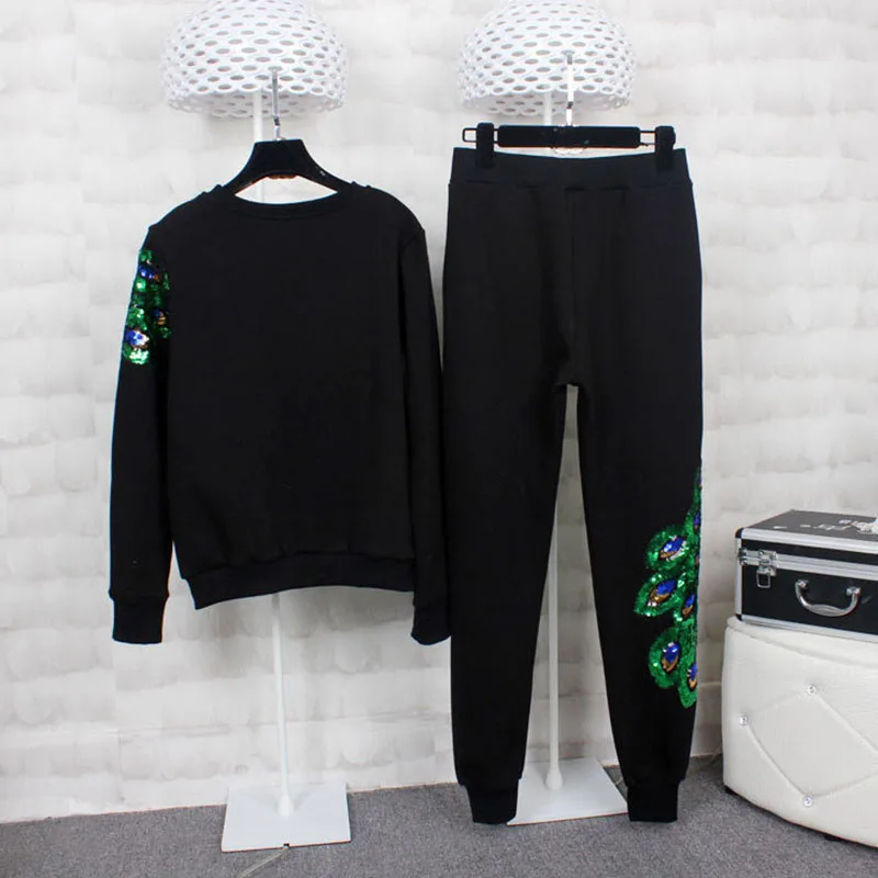 Женские костюмы Ton новинка 2016 осенне-зимний модный бархатный женский комплект из