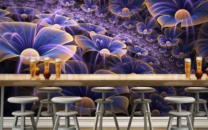 Обои для стен 3D стереоскопический декоративный фон на заказ|wallpaper for walls|flower