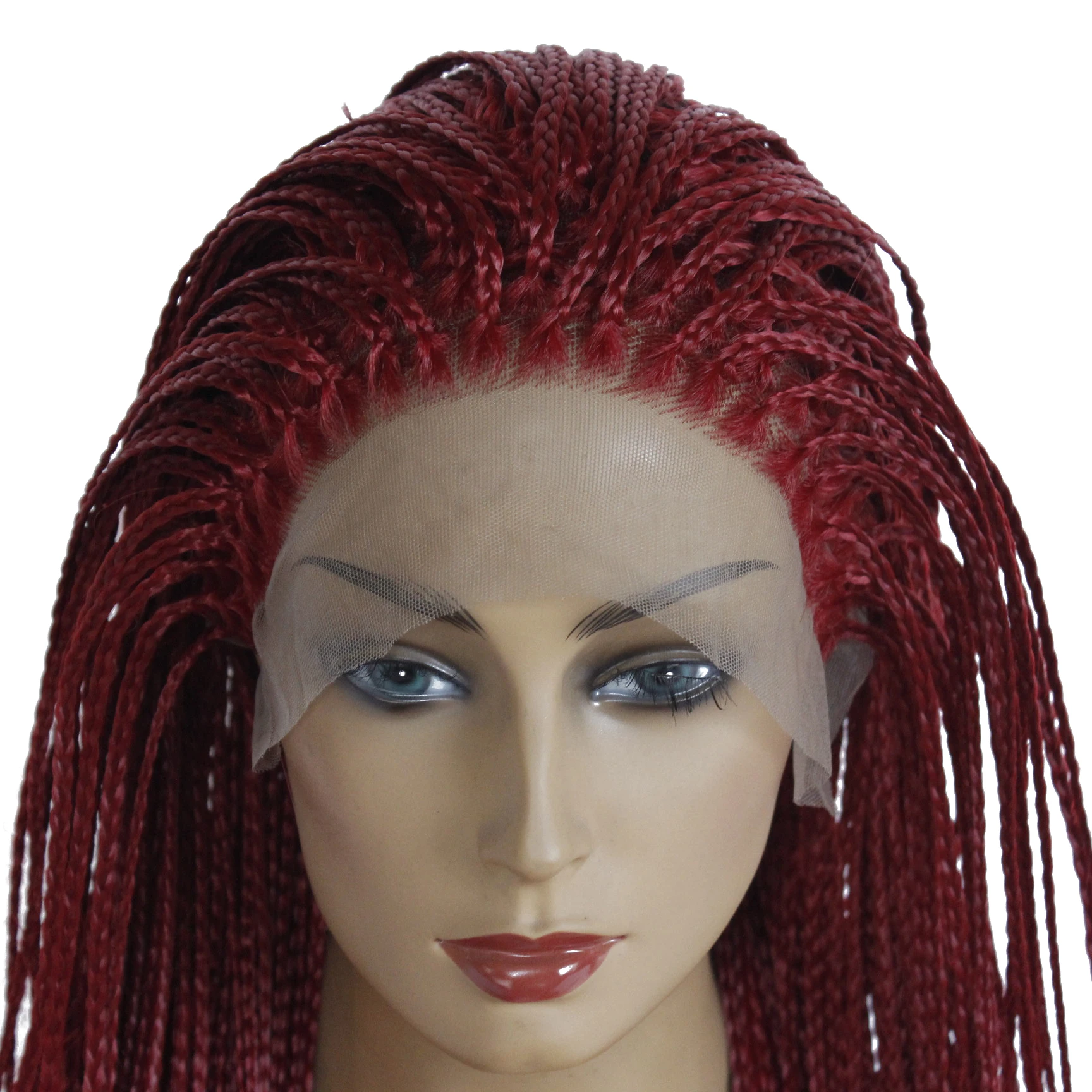 Ручная тканая коробка парик с косами для женщин 24 ''длинный синтетический