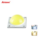 СВЕТОДИОДНЫЙ матричный диод высокой мощности 20 Вт 30 Вт 50 Вт, 2 шт., СВЕТОДИОДНЫЙ матричный диод с силиконовым защитным отражателем, источник прожектора