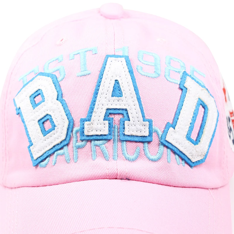 Sole Crowd unisex casual baseball caps for men fashion 100%cotton letter BAD cap summer hip hop snapback women brand hat bone | Аксессуары