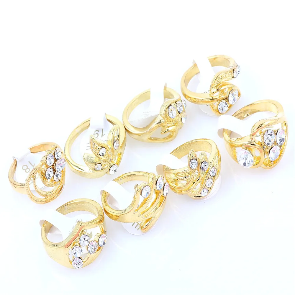 Оптовая продажа в ассортименте 24 шт. большой размер кристалл кубический цирконий