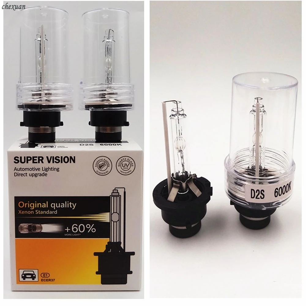 2PCS D1 D2 D3 D4 HID Bulb CBI xenon headlight bulb D1S D2S D3S D4S D2C D1R D2R D3R D4R headlamp 4300K 6000K 8000K 10000K | Автомобили и