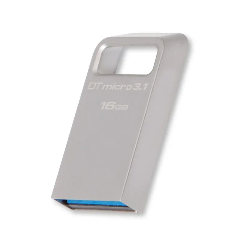 USB флеш-накопитель Kingston 16 ГБ 32 64 128 3 1 металлический флешка U-диск | Компьютеры и