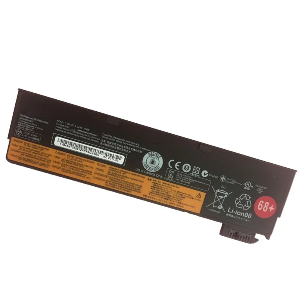 7XINbox 11,22 V 6.34AH 72Wh 45N1136 ноутбук Батарея для lenovo ThinkPad X270 X260 X250 X240 T450 T470P T450S T440 T440S