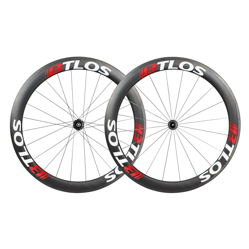 Колесная пара 700c асимметричная 50 мм глубокое легкое колесо 1350 г гарантия 2 года