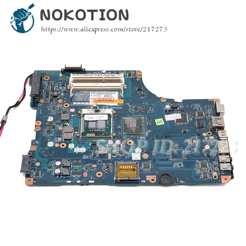 Материнская плата NOKOTION для ноутбука Toshiba satellite L500 основная K000092540 фотосессия|laptop