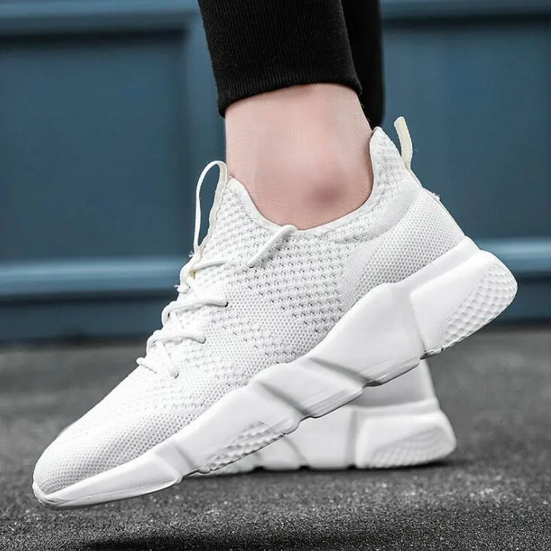 bigsize 46 Male Sneakers Casual Flats Shoes Gym Trainers soft Lace-up male shoes Hot New Fashion brand Men LG-09 | Обувь