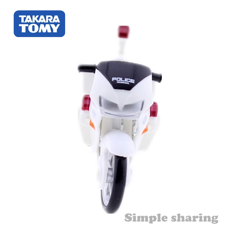 Набор моделей полицейских велосипедов Takara Tomy Tomica No. 04 Honda VFR 1:32 литые миниатюрные