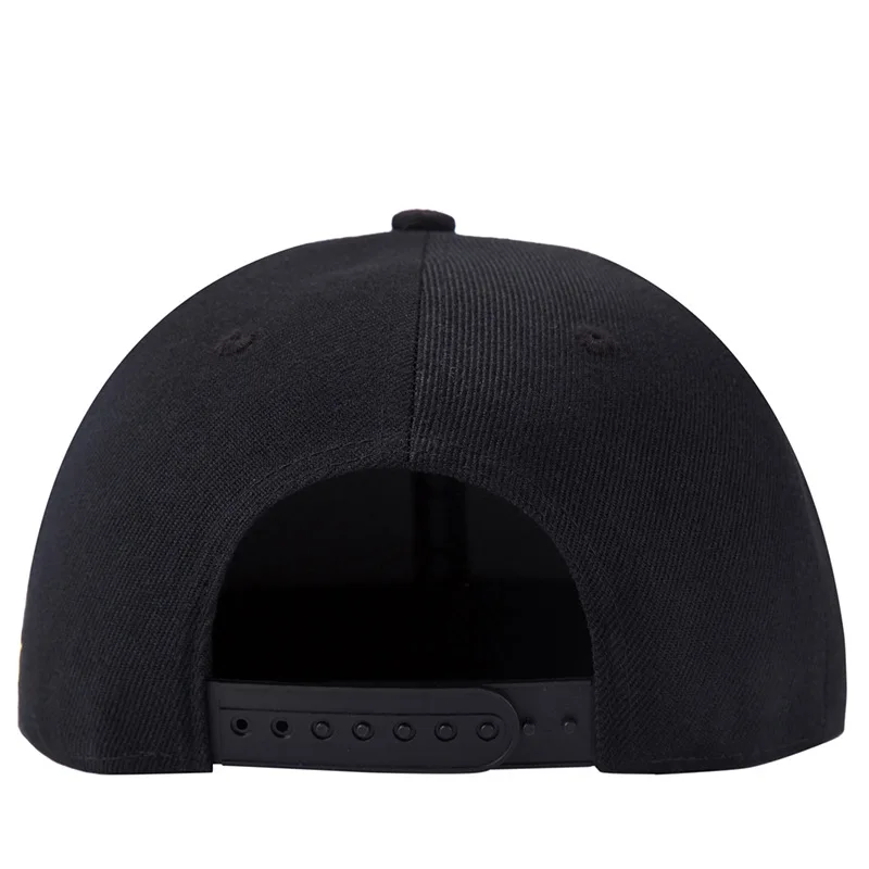 Бейсболка унисекс NORTHWOOD черная однотонная бейсболка в стиле хип хоп 2018|snapback