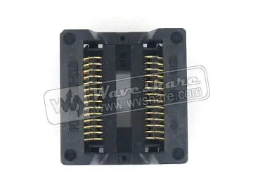SOP28 SO28 SOIC28 OTS 28 1.27 04 Enplas IC тестовый и сгорающий адаптер программиста 7 5 мм ширина 1 27
