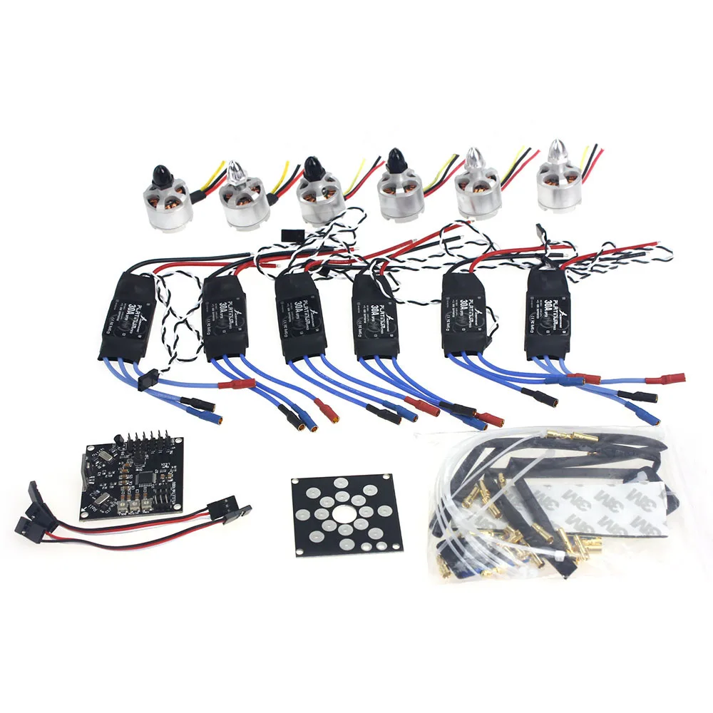 

F14711-E электронный аксессуар KKMulticopter V2.3, печатная плата D2212 920KV, бесщеточный двигатель 30A пропеллер ESC для UFO Heli