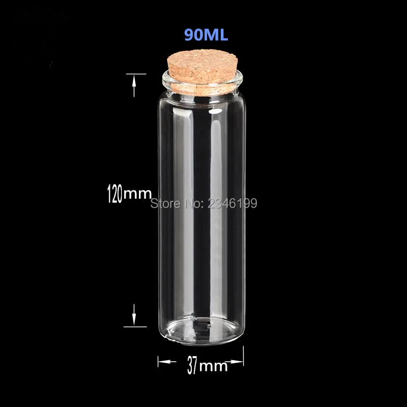 Пробирка из прозрачного стекла диаметром 37 мм с пробкой 30 шт.|empty packages|bottle tubetube empty