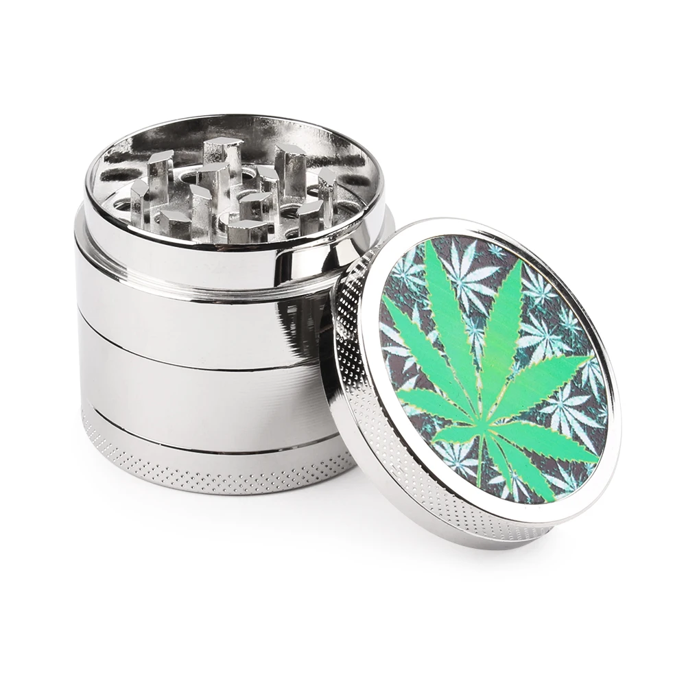 4 слоя из металла Точильщик табачной травы измельчители Для курительная трубка