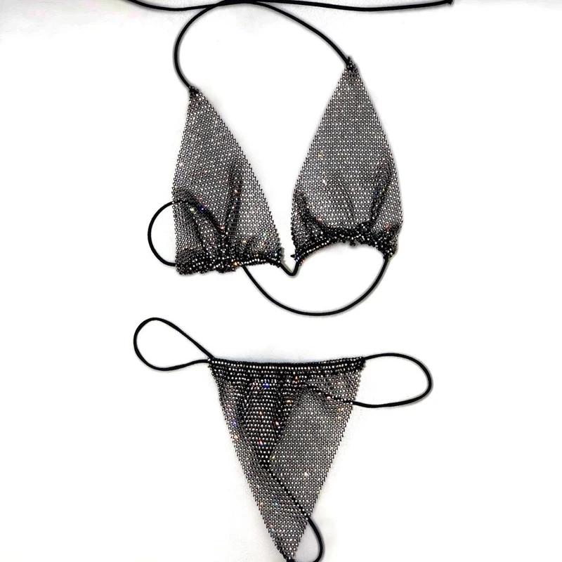 Сексуальное бикини Кружевное боди женский роскошный купальник бандажный