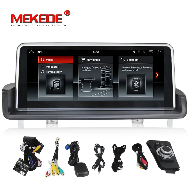 MEKEDE IPS экран 4 + 64 ГБ android 10 0 автомобильный DVD мультимедийный плеер для BMW 3 серии E90 E91