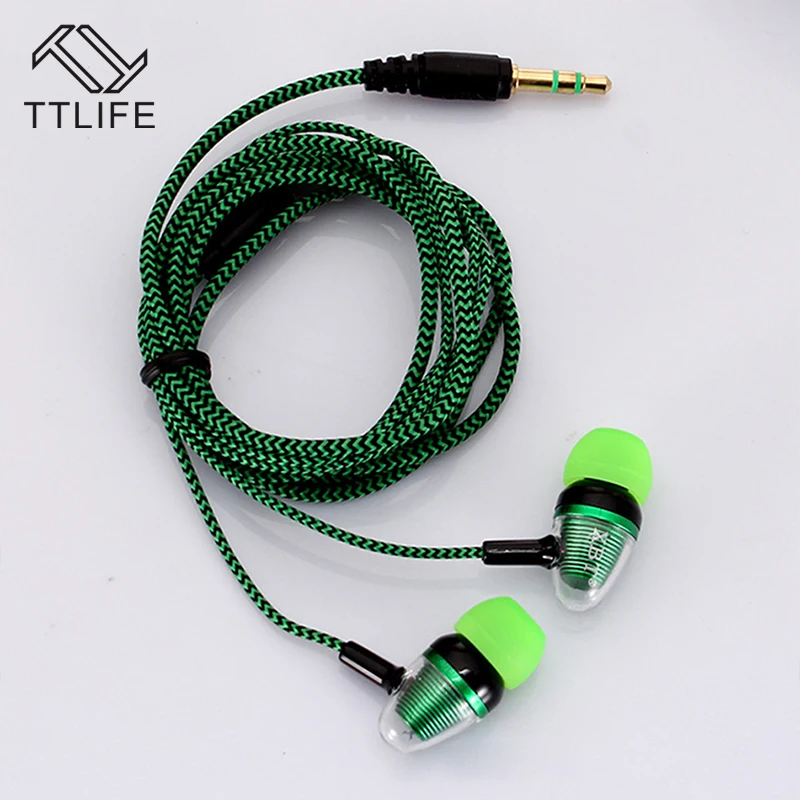 Оригинальный TTLIFE проводной спортивный Наушники 06605 Hi-Fi стерео наушники