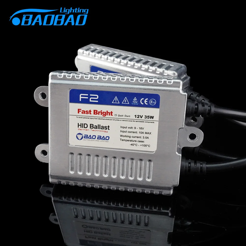 

BAOBAO Fast-start F2 Car AC Full Digital Headlight Ballast 35W HID Xenon Kit For Car Styling H1 H4 H7 H11 For Hyundai Nissan