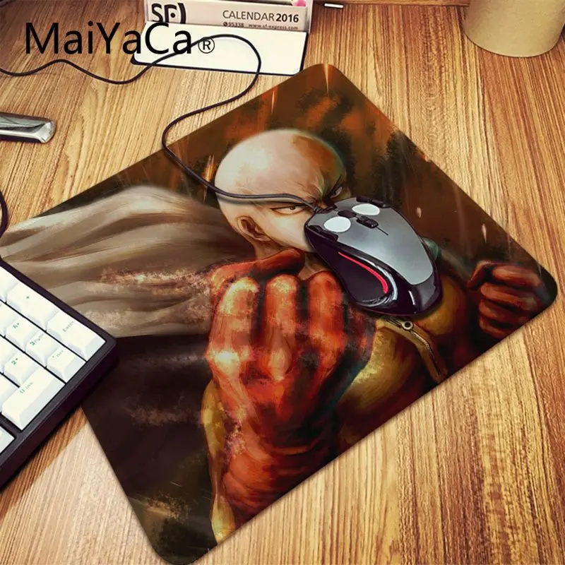 Уникальный Настольный коврик Maiyaca One Punch Man игровой для мыши xl скоростной